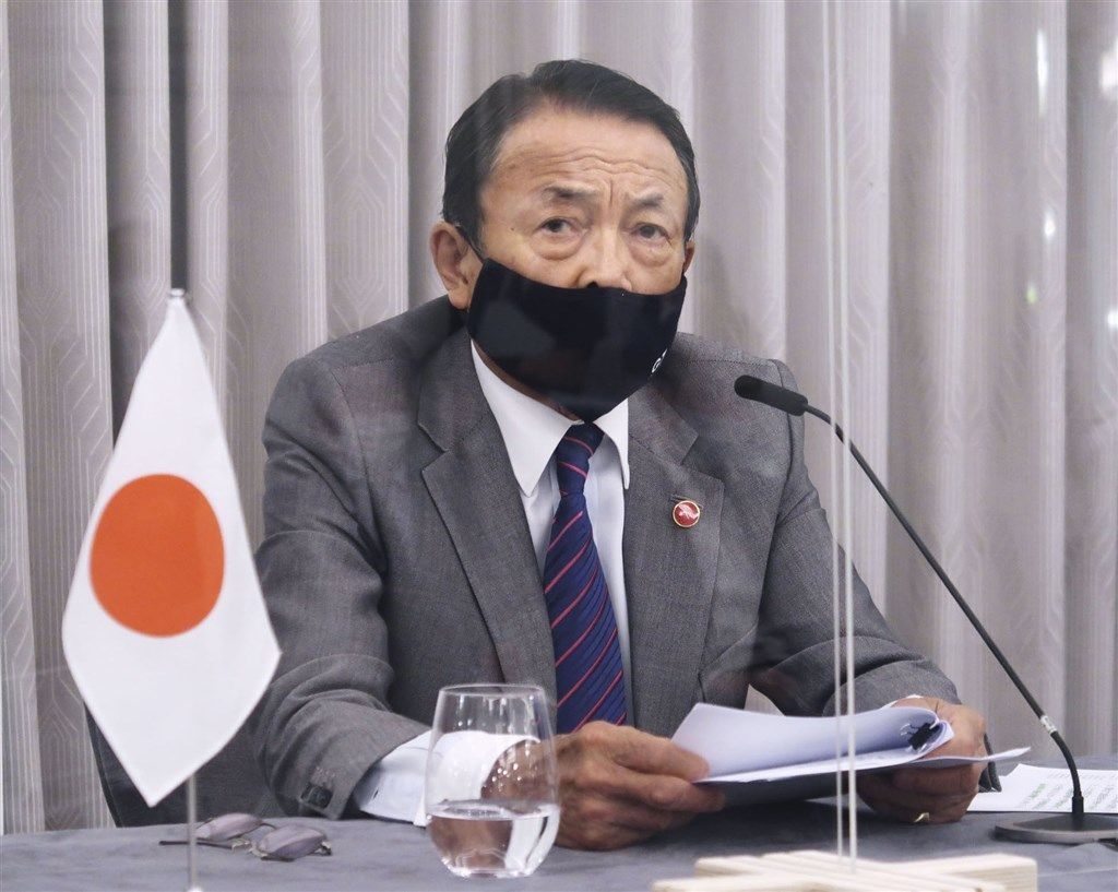 日本副首相麻生太郎 中國若犯台美日應一同防衛台灣 時事台 香港高登討論區