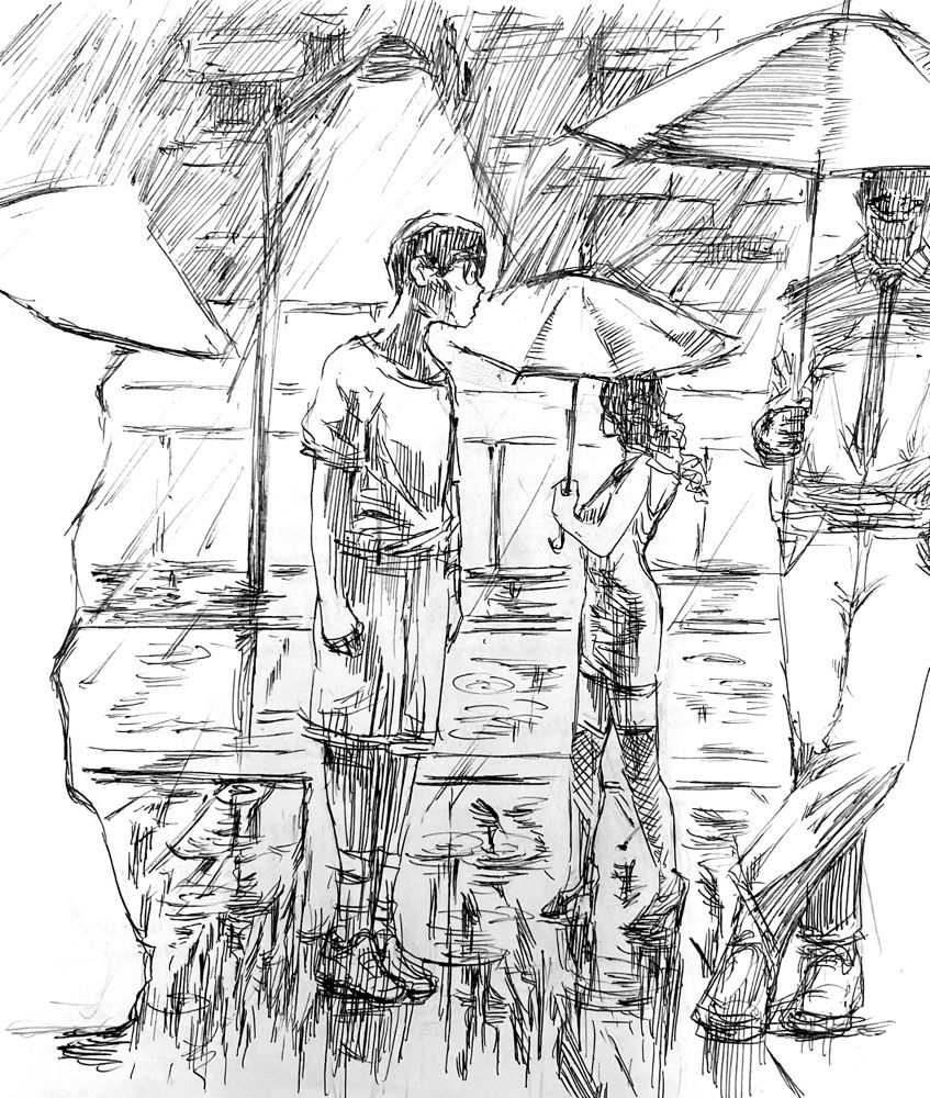 [鳩畫]謝師宴毒撚(淋雨版) - 創意台 - 香港高登討論區