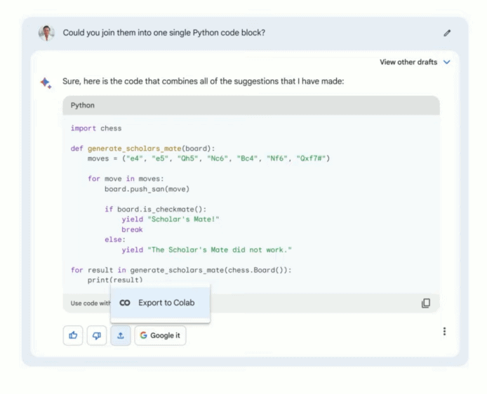 Google I/O 2023 BardAI可寫20種程式Python、C++、Java+詳細註釋 - 軟件台 - 香港高登討論區
