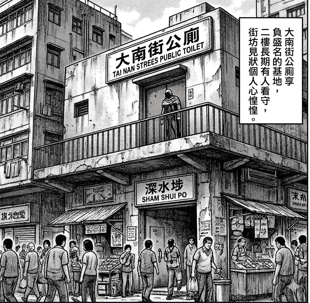 整左個大南街公廁漫畫